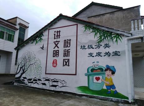 如东墙绘是现在流行的墙体广告