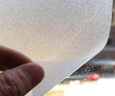 如东玻璃门外面粘广告用什么材料好？