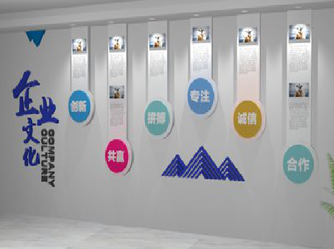 如东企业文化墙需要传递什么办公文化？